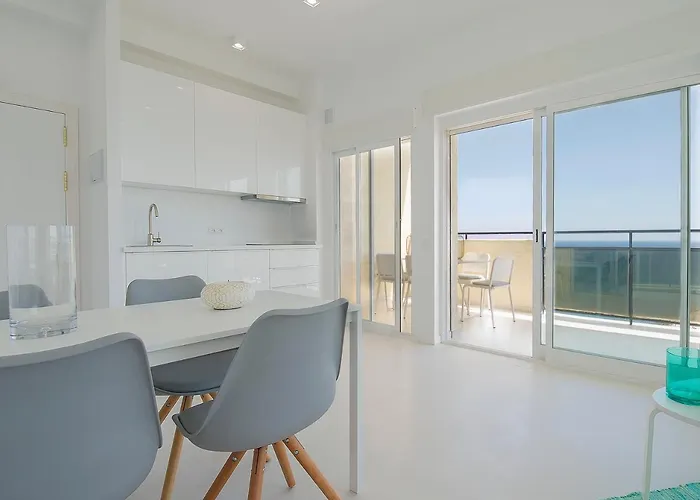 Apartament Frontal View With Spacious Balcony