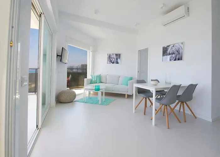 Apartment Frontal View With Spacious Balcony *